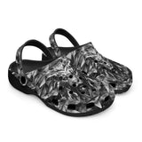 Classic Clogs Silver Lion Face