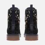 Leather Boots 3D Lion Geometric Polygons