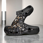 Classic Clogs 3D Lion Geometric Polygons