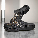 Classic Clogs 3D Lion Geometric Polygons