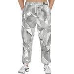 Men's Sweatpants Shine Chrome Polygonal Shapes