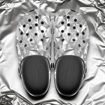 Classic Clogs Shine Chrome Polygonal Shapes