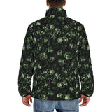 Down-Padded Puffer Jacket Camo Skulls Motifs