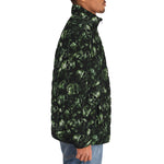 Down-Padded Puffer Jacket Camo Skulls Motifs