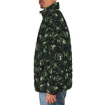 Down-Padded Puffer Jacket Camo Skulls Motifs