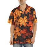 Hawaiian Shirt Autumn Maple Leaves