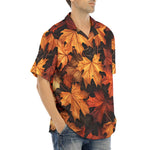 Hawaiian Shirt Autumn Maple Leaves