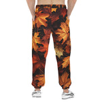 Men's Sweatpants Autumn Maple Leaves