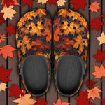 Classic Clogs Autumn Maple Leaves