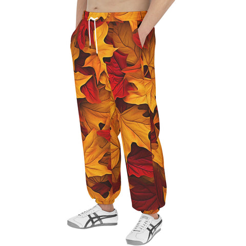 Men's Sweatpants Autumn Maple Leaves