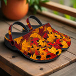Classic Clogs Autumn Maple Leaves