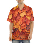 Hawaiian Shirt Autumn Leaves