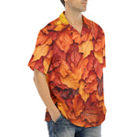 Hawaiian Shirt Autumn Leaves