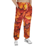 Men's Sweatpants Autumn Maple Leaves