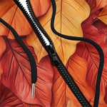 Men's Zip Up Hoodie Autumn Leaves