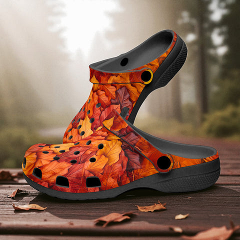 Classic Clogs Autumn Leaves