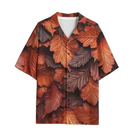 Hawaiian Shirt Autumn Leaves