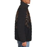 Down-Padded Puffer Jacket Fantasy Bronze Owl