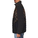 Down-Padded Puffer Jacket Fantasy Bronze Owl