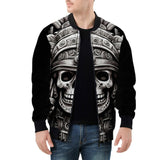 Bomber Jacket Aztec Skull