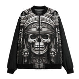 Bomber Jacket Aztec Skull