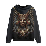 Men's Zip Up Hoodie Ancient Aztec Art