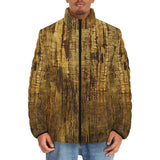 Down-Padded Puffer Jacket Antique Bronze Canvas