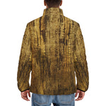 Down-Padded Puffer Jacket Antique Bronze Canvas