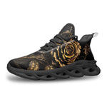 Sports Sneakers Gothic Flower Art