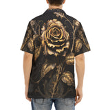 Hawaiian Shirt Gothic Flower Art