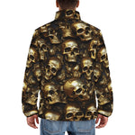 Down-Padded Puffer Jacket Golden Skulls