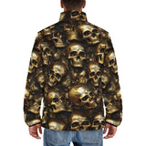 Down-Padded Puffer Jacket Golden Skulls