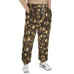 Men's Sweatpants Golden Skulls