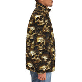 Down-Padded Puffer Jacket Golden Skulls