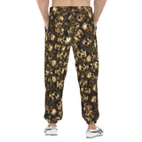 Men's Sweatpants Golden Skulls
