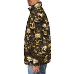 Down-Padded Puffer Jacket Golden Skulls