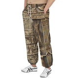 Men's Sweatpants Egyptian Stone Artwork