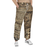 Men's Sweatpants Egyptian Stone Artwork