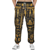 Men's Sweatpants Gold Egyptian Symbols