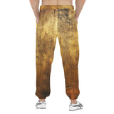 Men's Sweatpants Antique Golded Texture