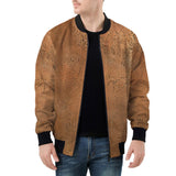 Bomber Jacket Antique Copper Texture