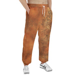 Men's Sweatpants Antique Copper Texture