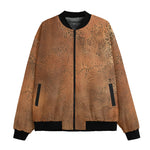 Bomber Jacket Antique Copper Texture