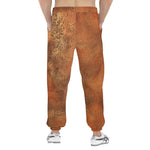 Men's Sweatpants Antique Copper Texture