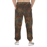Men's Sweatpants Bronze Metal Pattern