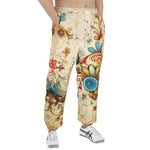 Men's Sweatpants Floral Paisley Ornament