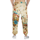 Men's Sweatpants Floral Paisley Ornament