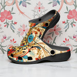 Classic Clogs Floral Paisley Ornament