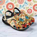 Classic Clogs Floral Paisley Ornament