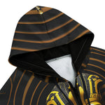 Men's Zip Up Hoodie Egyptian Pharaoh Masks